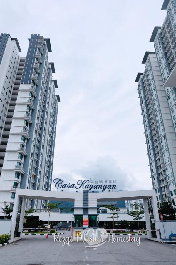 Rizqi Muslim Homestay Meru Casa Kayangan Ipoh Eksteriør bilde